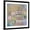 Black Frame, variant on Art.com Bridge in Monet's Garden, 1895-96 Giclee Print by Claude Monet, Brown Frame Wall Art, 21" x 21"