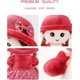 thumbnail image 5 of Girl Rag Doll Cute Plush Toy Soft Baby Princess Hat and Removable Clothes Girl Gift for Age 0+, Birthday Gift, Christening Gift, Valentine's Day, C, 5 of 5