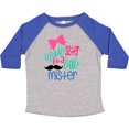 thumbnail image 3 of Inktastic Middle Sister to a Little Mister Girls Toddler T-Shirt, 3 of 5