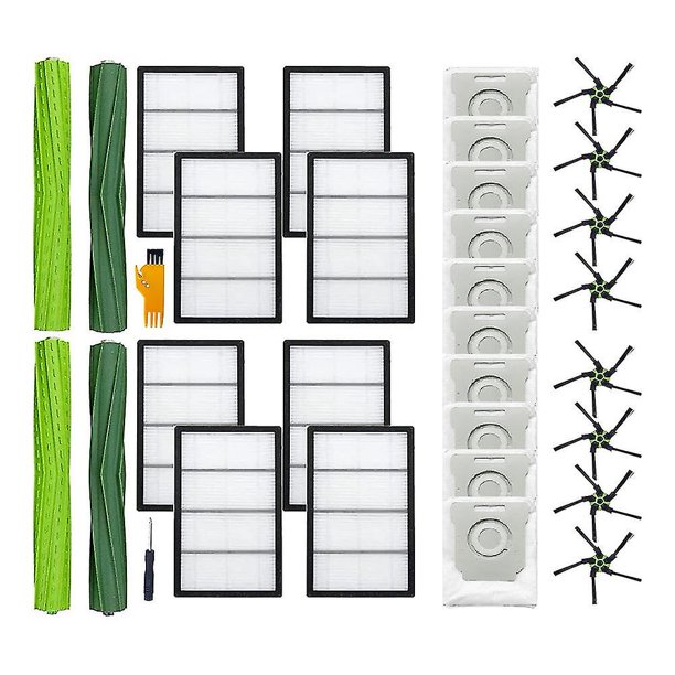 Accesorios aptos para S9(9150),s9+(9550),s Series Reabastecimiento de piezas Kit de cepillos de repuesto Hy
