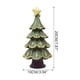 thumbnail image 2 of mfyjkho Estrella dorada Gildeds para la punta del árbol con bordes de filigrana, decoración navideña para celebrar las fiestas., 2 of 7