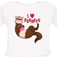 thumbnail image 4 of Inktastic I Love Ferrets Boys or Girls Long Sleeve Baby Bodysuit, 4 of 5