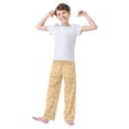 thumbnail image 3 of Wobogo Bicycle Bunny Long Pajama Pants Bottoms Soft Sleepwear with Pockets, 3 of 9
