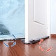 thumbnail image 4 of Under Door Draft Stopper Adjustable Insulation Sound Proof Door Draft Blocker for Noise Light Smell Stopper 32 to 35 inches, 4 of 7