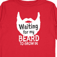 thumbnail image 4 of Inktastic Waiting For My Beard To Grow In Boys Long Sleeve Toddler T-Shirt, 4 of 5