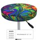 thumbnail image 4 of Disketp Pride Rainbow Funda Redonda para Taburete, Funda de Cojín para Silla de Bar Suave y Elástica-12 inch, 4 of 7