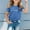 Blue, variant on T Shirts for Boys Girls Short Sleeve Shirt Crewneck Blue Girls Summer Clothes Boy Pajamas 4T