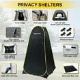 thumbnail image 4 of Pop up Privacy Shower Tent - Portable Changing Shower Tent, Dressing Room, Bathroom, Outdoor Rain Shelter for Camping, Hiking, Beach, 4 of 8