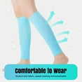 thumbnail image 3 of AUXDIQ 1 Pair Sports Calf Support Calf Compression Sleeves for Men & Women Blue, 3 of 5