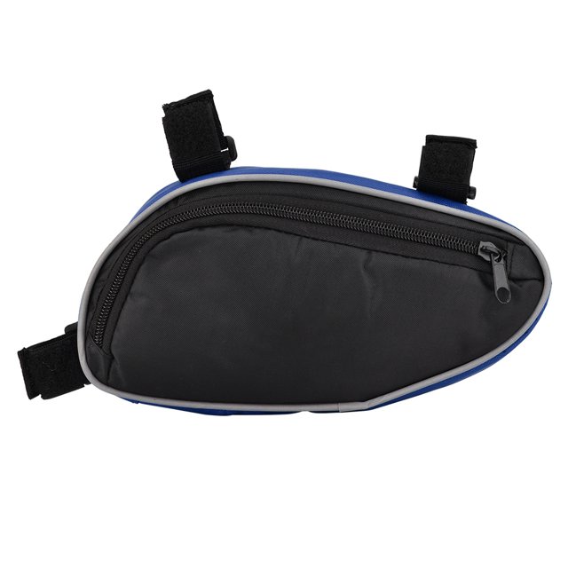 Bolsa para sillín con herramientas de ciclismo esenciales para reparaciones sobre la marcha Kit compacto de reparación de bicicletas azul