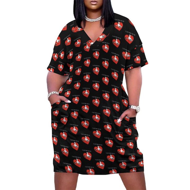 Estaré ahí para ti - Vestido holgado con bolsillos de Chick and Duck, vestidos de noche para mujer 2025, conjuntos de playa para mujer