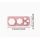 thumbnail image 1 of Molde de cuchillo de arcilla suave DIY de flor tridimensional con forma de pétalo de alta precisión, 1 of 2