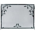 thumbnail image 1 of Minuteman G-3830 Weston Fire Screen with Leaf Motif - Powder Coated Graphite, 1 of 3