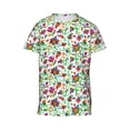 thumbnail image 6 of Honeii Paisley Print Youth Short Sleeve T-Shirt,Boys Athletic Shirt,Quick Dry Short Sleeve Performance Moisture Wicking T Shirt, 6 of 6