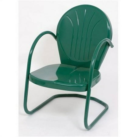 Summer 91401 Metal Tulip Chair - Hunter Green
