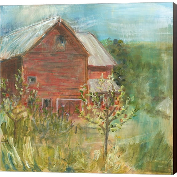 Barn Orchard by Sue Schlabach, Canvas Wall Art