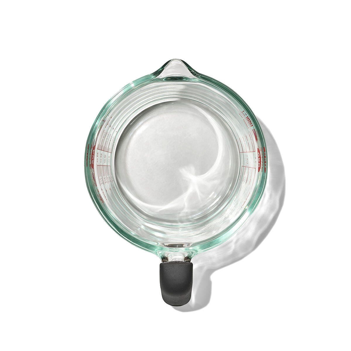 OXO 4 Cup Glass Measuring Cup, Easy-Read Measurement Markings Cup for Cooking, Baking & Liquid Ingredients