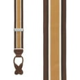 thumbnail image 2 of SuspenderStore Dressy Striped Grosgrain Suspenders- 1.38-Inch Wide - Button - 9 Colors & 2 Sizes, 2 of 4