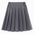 thumbnail image 4 of CAUYDY 2T 3T 4T 5T Toddler Baby Girls Pleated Mini Skirt 6T 8T 9T Kids Girl High Waist Tennis Skirts 10-14 15-18 Teen Girl School Uniform Skirt Summer Spring (Sizes 2-3 Years,Grey), 4 of 4