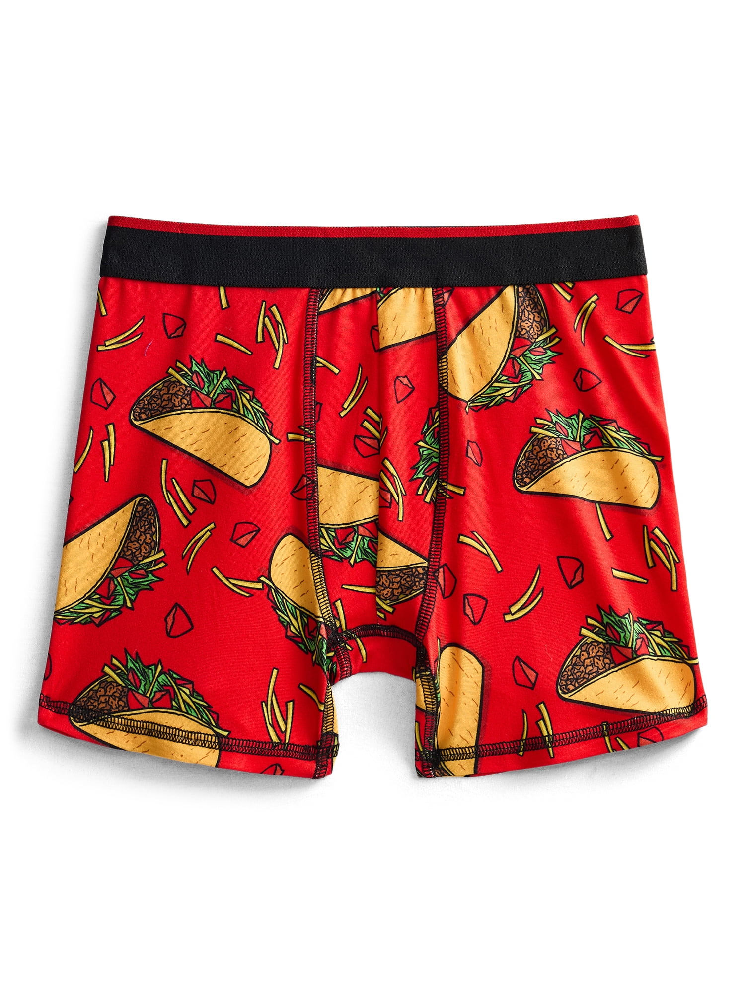 Wonder Nation Boys Boxer Brief Snack Pack Underwear, 4-Pack, Sizes S-XL