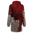 thumbnail image 5 of Futezty Hoodies Halloween Sweatshirt For Women Funny Letter Printed Graphic Season Pullover Tops, 5 of 5