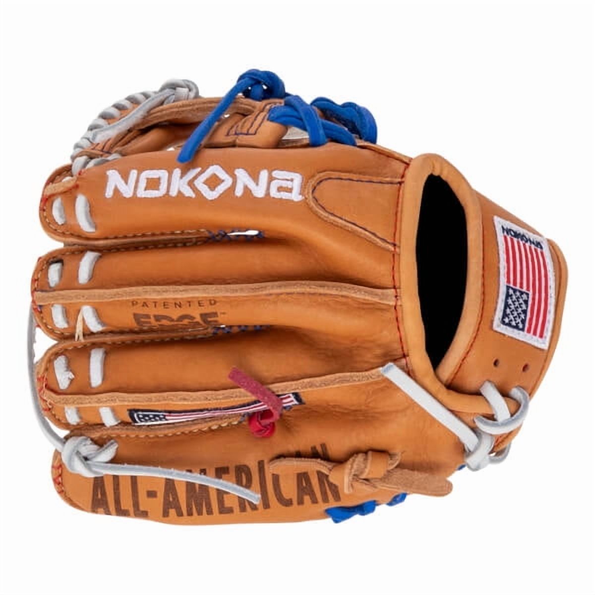 Nokona S1 Edge Precision All American I-Web 6U Infield/Outfield Baseball Glove
