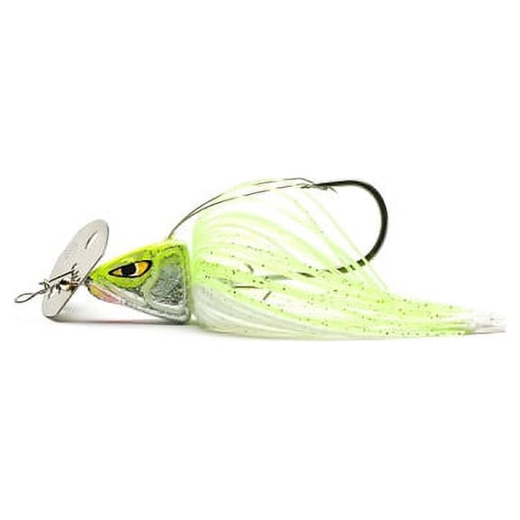 Mustad WSS608-3/8-CHW-1 Skatter Chart/White 3/8oz Fishing Jig Freshwater Lure
