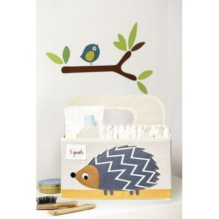 UPC: 0812895000351 | 3 Sprouts Diaper Caddy – Hedgehog