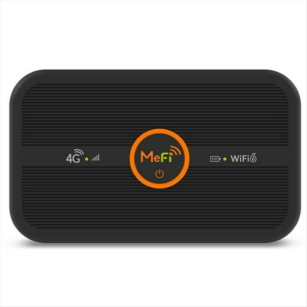 Tarjeta SIM 4G, Enrutador Móvil Portátil Wifi6, Acceso A Internet Inalámbrico, Punto de Acceso para Automóvil, Enrutador MIFI, Módem para Europa, Asia y África A