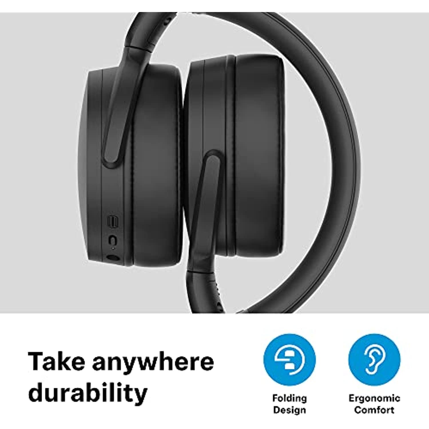 Sennheiser HD 450BT Bluetooth Noise Cancelling Headphones – Black