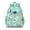 Greenish-blue-20, variant on Energy Emotional Mandala Student Backpack Spacious Adjustable Padded Straps Chest Buckle Lightweight Durable School Backpack