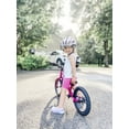 thumbnail image 3 of Strider 14x, Funky Fuschia- Balance Bike for Kids 3 to 6 Years - Includes Custom Grips, Padded Seat, Performance Footrest & All-Purpose Tires, 3 of 9