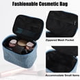 thumbnail image 2 of Unique Bargains Floral Makeup Bag Zipper Flower Cosmetic Pouch Blue, 2 of 7