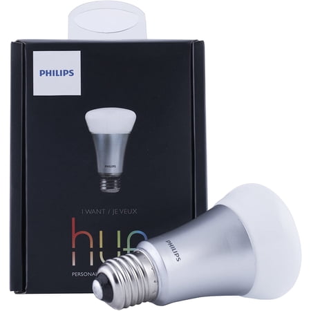 Philips Hue White/Color Ambiance 1st Gen A19 V1 Bulb Certified (Certified Refurbished)