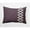 Dusty Purple, variant on Zipper Stripe Nautical Indoor/Outdoor Lumbar Throw Pillow