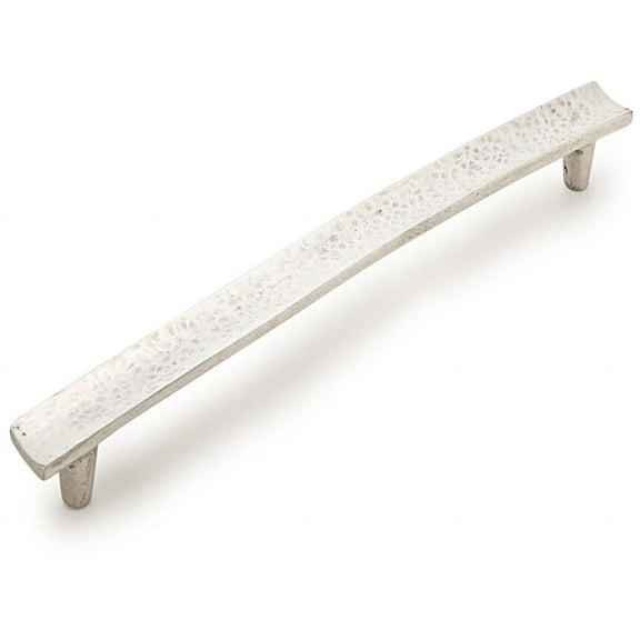 Schaub And Company 179-N Martello 12" Center To Center Rustic Hand Hammered Bar Britannium