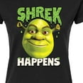 thumbnail image 3 of Shrek - Shrek Happens - Juniors Fitted Graphic T-Shirt, 3 of 5