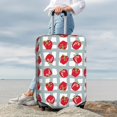 thumbnail image 7 of Disketp Sweet Red Fruit Elastic Travel Luggage Cover Travel Suitcase Protective Cover For Trunk Case Apply To 18''-32'' Suitcase Cover-(No luggage included)-Small, 7 of 7