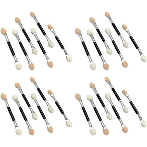30pcs Eyeshadow Brush Sponge Eyeshadow Applicator Brush Professional Eye Makeup Brush Tool