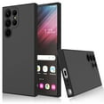 thumbnail image 2 of Samsung Galaxy S24/S24 Plus/S24 Ultra/S24 Cases Cover Cute, Tekcoo Anti-Slip Liquid Silicone Gel Rubber Bumper Case Soft Microfiber Lining Cushion Slim Hard Shell Shockproof Protective Case -Black, 2 of 10