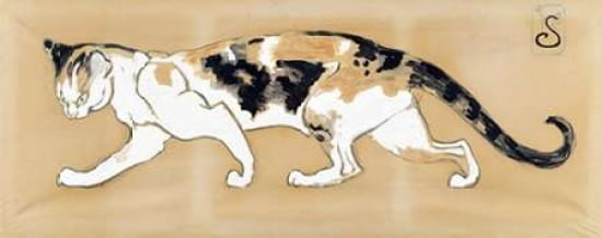 The Cat Canvas Art