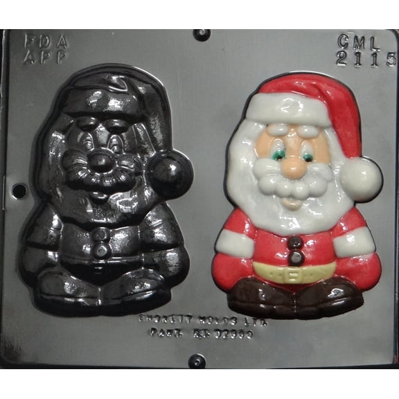 2115 Santa Claus Chocolate Candy Mold