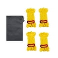 thumbnail image 2 of Soporte de accesorios de equipo Zulema 4x líneas reflectantes con cuerdas de campamento Amarillo, 2 of 8
