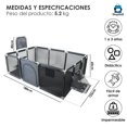 thumbnail image 2 of Corral de Baloncesto para Bebés - Con Red de Seguridad y Base Estable, Ideal para Jugar y Aprender, Diseñado para Interiores y Exteriores, No Incluye Pelotas, Fácil Montaje, 2 of 6