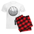 thumbnail image 6 of CafePress - Volleyball Gifts Pajamas - Men's Light Loose Fit Cotton Pajama Set, 6 of 7