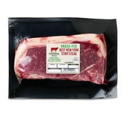 Marketside Butcher Grass-Fed Beef New York Strip Steak, 0.625-1.1 lb