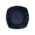 thumbnail image 2 of Housses de Chaise d'Ordinateur Extensibles Universelles Protecteur de Siège Extensible Confort Bleu Foncé, 2 of 8