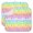 Pioneer Flower Floral, variant on Pioneer Flower Floral Print Pattern Kitchen Dish Drying Mat 1 Pack, Ultra Absorbent Microfiber Drainer Mat, 16"x18"