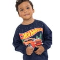 thumbnail image 3 of Hot Wheels Toddler Boys Holiday Graphic Crewneck Sweatshirt, Sizes 12M-5T, 3 of 8