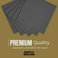 thumbnail image 3 of Exquisite Black Dinner Napkins – 50 Pcs 2-Ply Disposable Paper Party Napkins 8" x 8" Folded, 3 of 5